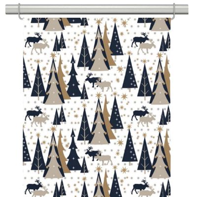 Panelgardiner Granland mörkblå - nordisktextil.se