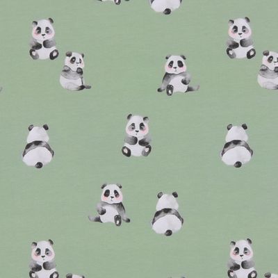Panda grön trikå