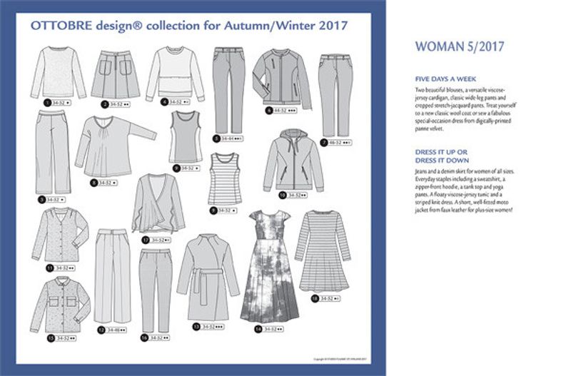 Ottobre design woman 5/2017