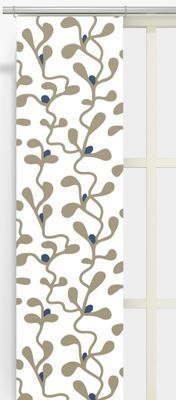 Panelgardiner Lingonris beige - nordisktextil.se