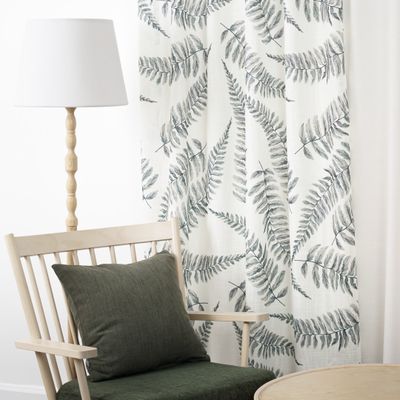 Elliot gardin – Stilren design med botaniskt mönster
