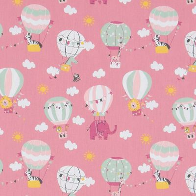 Poplin digital fly with me bomullstyg | nordisktextil.se