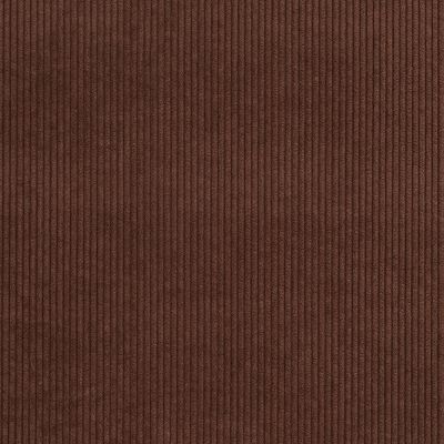 Brun manchester i ribbad struktur – slitstarkt möbeltyg Huggy.