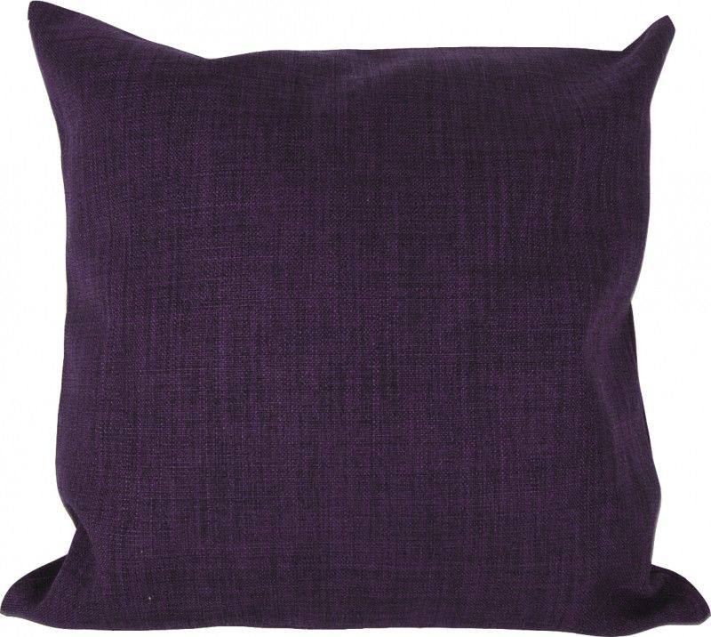 Milo aubergine enfärgat kuddfodral