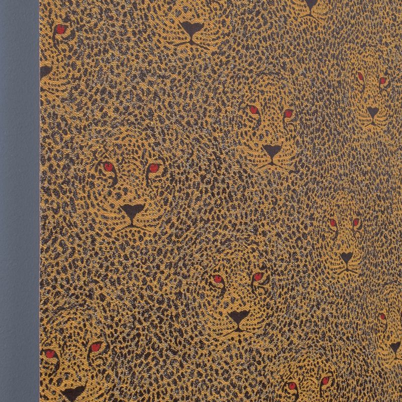 Leopard gul tyg