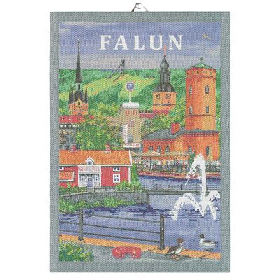 Falun kökshandduk 35X50 - Ekelunds Linneväveri