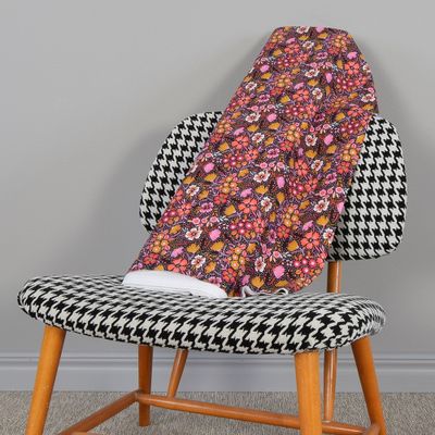 Poplin digital lspring fever svart bomullstyg | nordisktextil.se