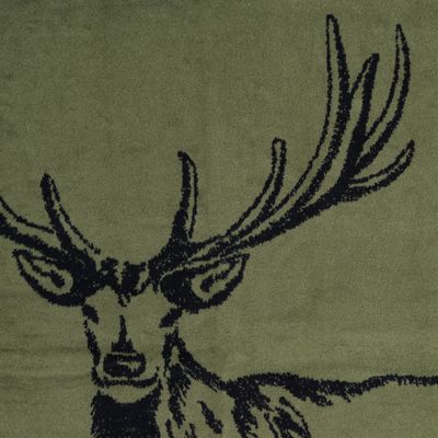 Närbild på filtens kant och mjuka struktur