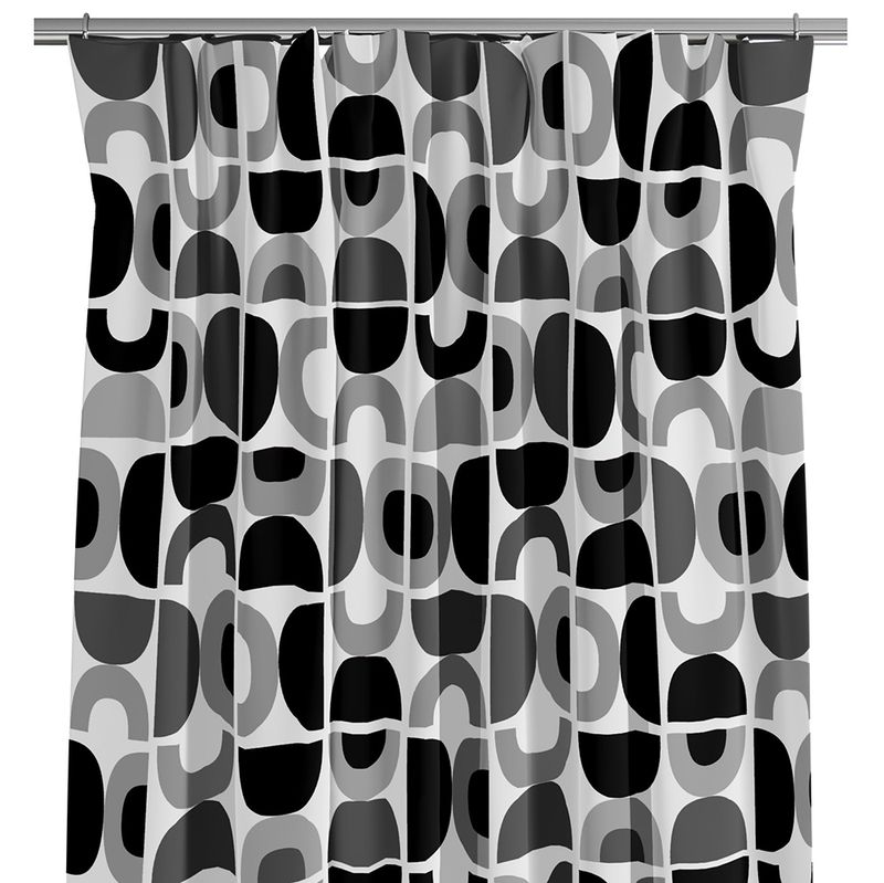 Spiraldans grå gardiner