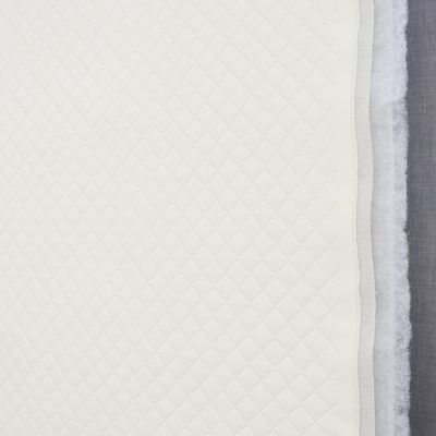 Niva offwhite rutig galon- nordisktextil.se