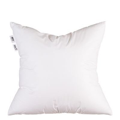 Kvadratisk vit innerkudde i storlek 60x60 cm