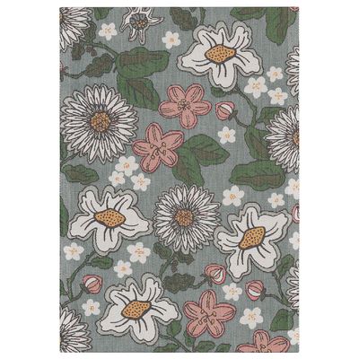 Daisy kökshandduk 35x50 cm med prästkragar och små blommor från Ekelund