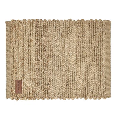 Vacker tablett i jute natur från Boel och Jan.
