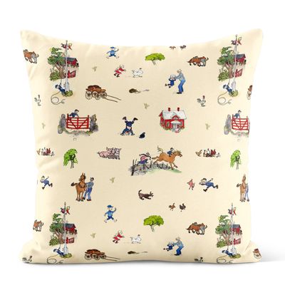 Emil I Katthult – Kuddfodral Beige