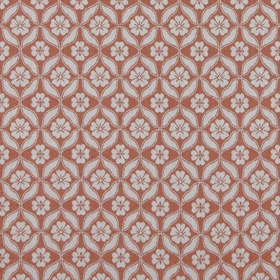 Clover terracotta tyg