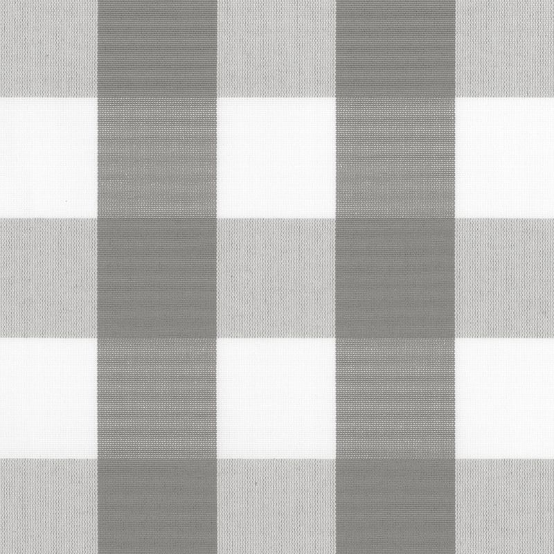 Rutigt tyg i ljusgrått och offwhite - Martindale 35000, perfekt för gardiner och enklare möbel tapetsering