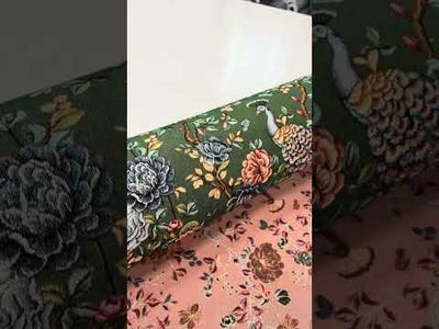 Peacock garden grön gobeläng