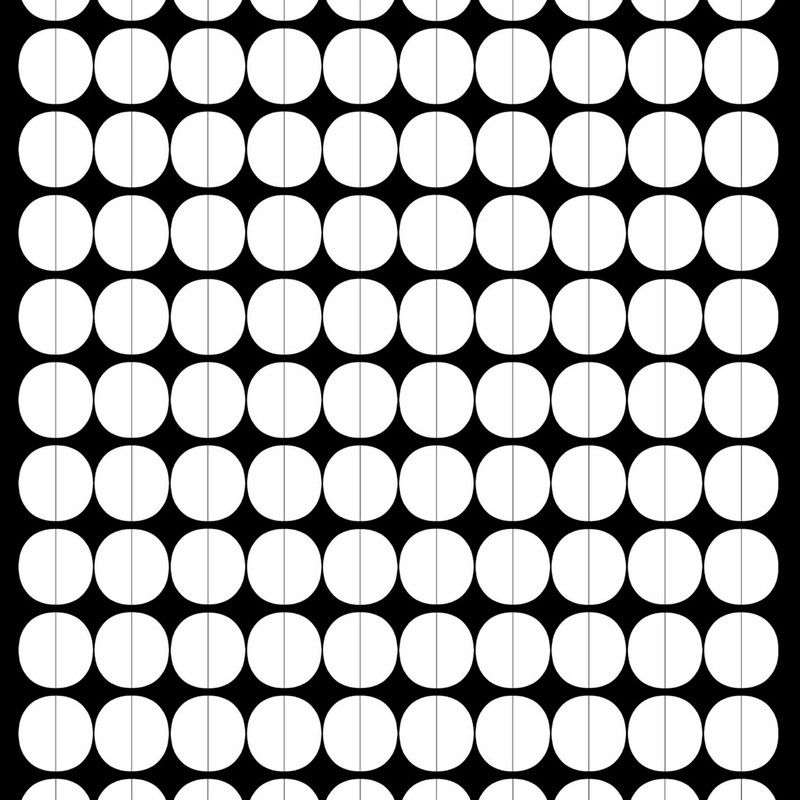 Lane svart-vit tyget, design av Teija Bruhn för Arvidssons textil.