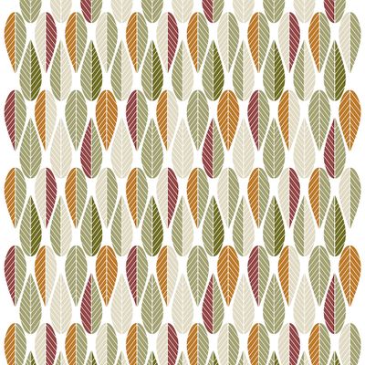 Elegant bladmotiv inspirerat av 50- och 60-talets retrodesign. Perfekt för alla inredningsprojekt.