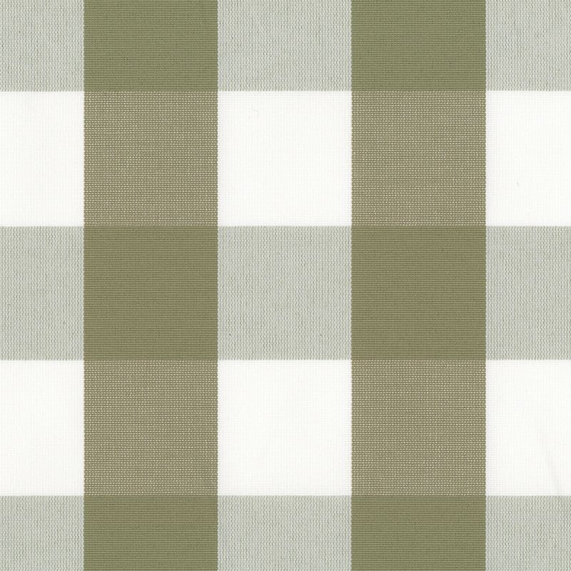 Rutigt tyg i grönt och offwhite - Martindale 35000, perfekt för gardiner och enklare möbel tapetsering