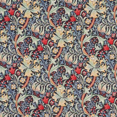 Verdelis mörkblå gobeläng – mönsterbild