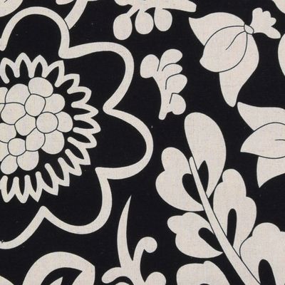 Ronja svart lin-viscose