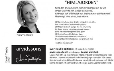 Himlajorden svart tyg