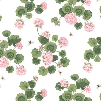 Textilvaxduk Astrid rosa