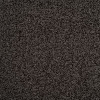 Närbild av Sheep mörkgrå möbeltyg med tät och mjuk fuskfårpälsstruktur