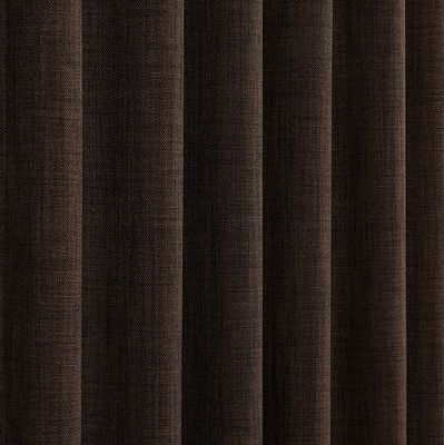 Enfärgat gardintyg i vacker brun nyans med fin struktur