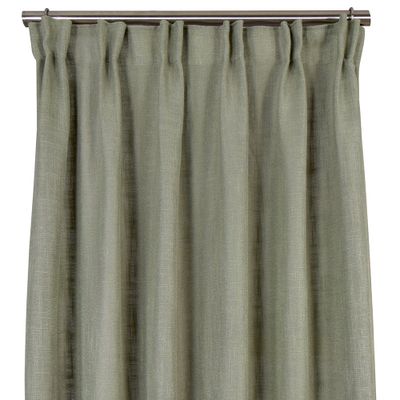 Billiga enfärgade gröna gardiner i fin kvalité