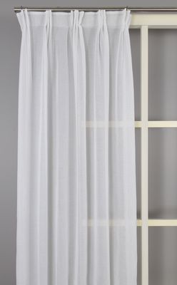 Madison offwhite gardin 2x140x280cm - Hotellgardiner
