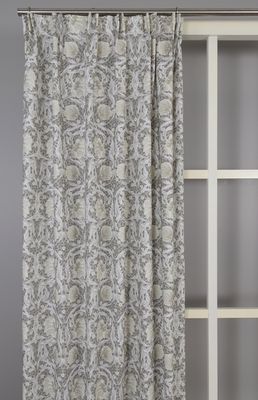 Grace beige gardiner - Klassisk blommig Arts and Crafts design