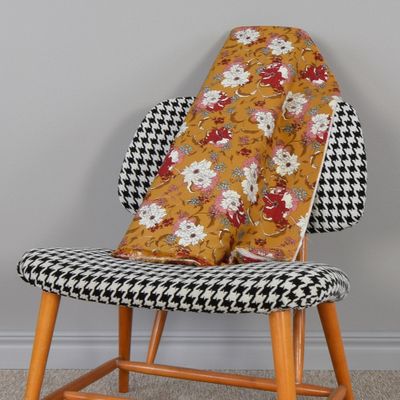 Marielle ochre stretch viskos