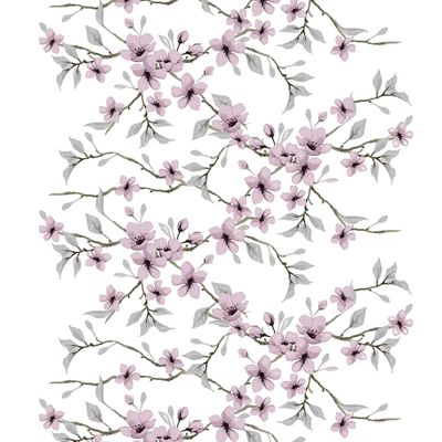 Textilvaxduk Fägring rosa