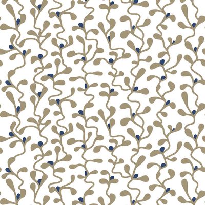 Lingonris beige tyg