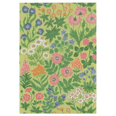Kökshandduk Vildblommor 35x50 cm med färgrikt blommönster inspirerat av svenska ängsblommor