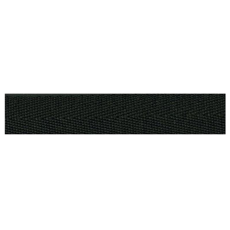 Markiskantband svart bandet är tillverkat i spinnfärgad UV-stabil acryl för att kanta markisväv som vi säljer på metervara