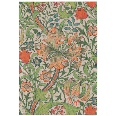 Golden lily från © The William Morris Society, en premium kökshandduk från Ekelund. Denna svenskproducerade skönhet i 100% ekologisk bomull, storlek 30x50 cm