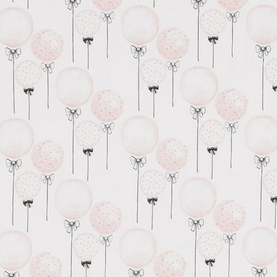 Trikåtyg Rosa ballonger - rosahuset.com