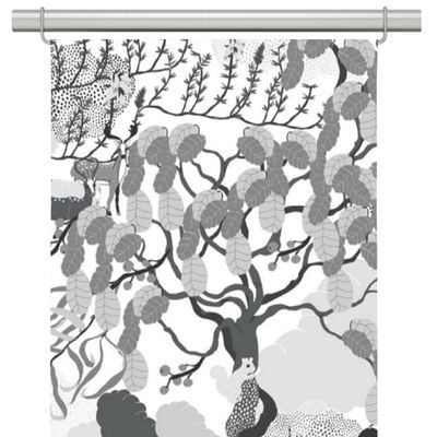 Panelgardiner Mimers brunn grå - nordisktextil.se