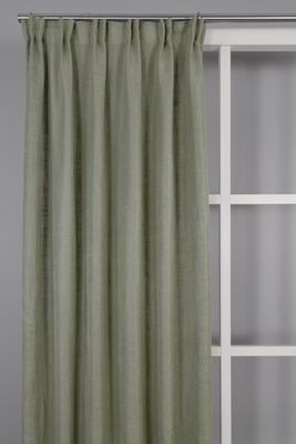 Alan Grön Gardiner med Linne-look och Tungt Fall