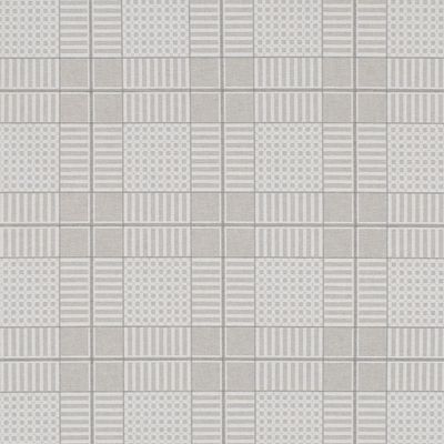Textilvaxduk ruta beige