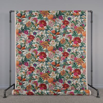 Flashy Floral tyg - Linnelook