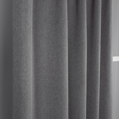 Hilton mörkgrå gardiner
