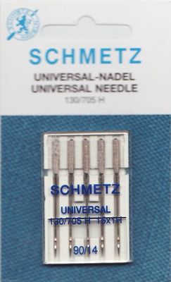 Schmetz Universal 90 symaskinsnålar lite grövre nål till dina sömnadsprojekt. Dessa nålar är dom bästa!
