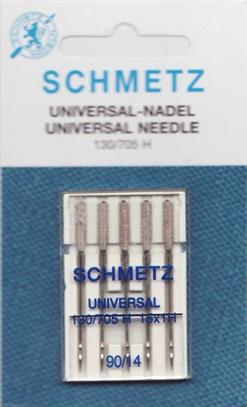 Schmetz Universal 90 symaskinsnålar lite grövre nål till dina sömnadsprojekt. Dessa nålar är dom bästa!