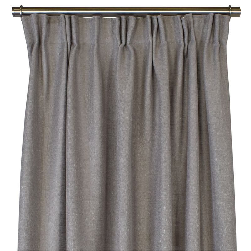 Billiga enfärgade grå gardiner i fin kvalité