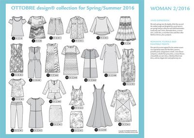 Ottobre design woman fashion 2/2016 - rosahuset.com