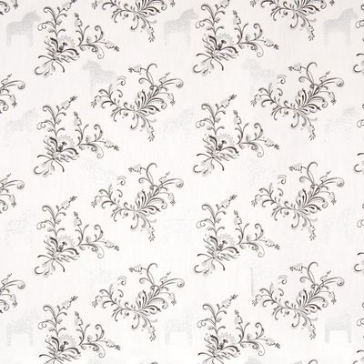 Tyg Kurbits mini silver från Arvidssons textil